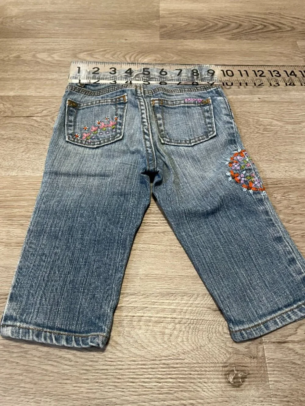 GAP embroidered denim